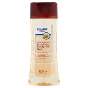 Equate Moisture Care Cocoa Divine Body Oil Gel, 6.8 fl oz, Compare to Vaseline® Cocoa Radiant Vitalizing Body Gel Oil